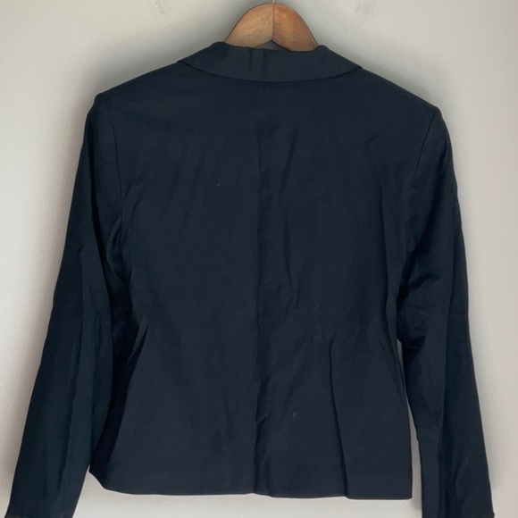 Talbots Stretch Blazer Black with Gold Buttons 6 - Picture 6 of 6